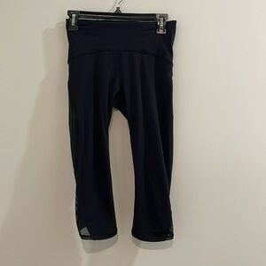 Lululemon Black Crop Leggings